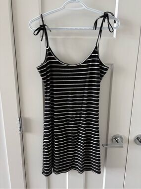 Urban Outfitters Ribbed Striped Mini Dress
